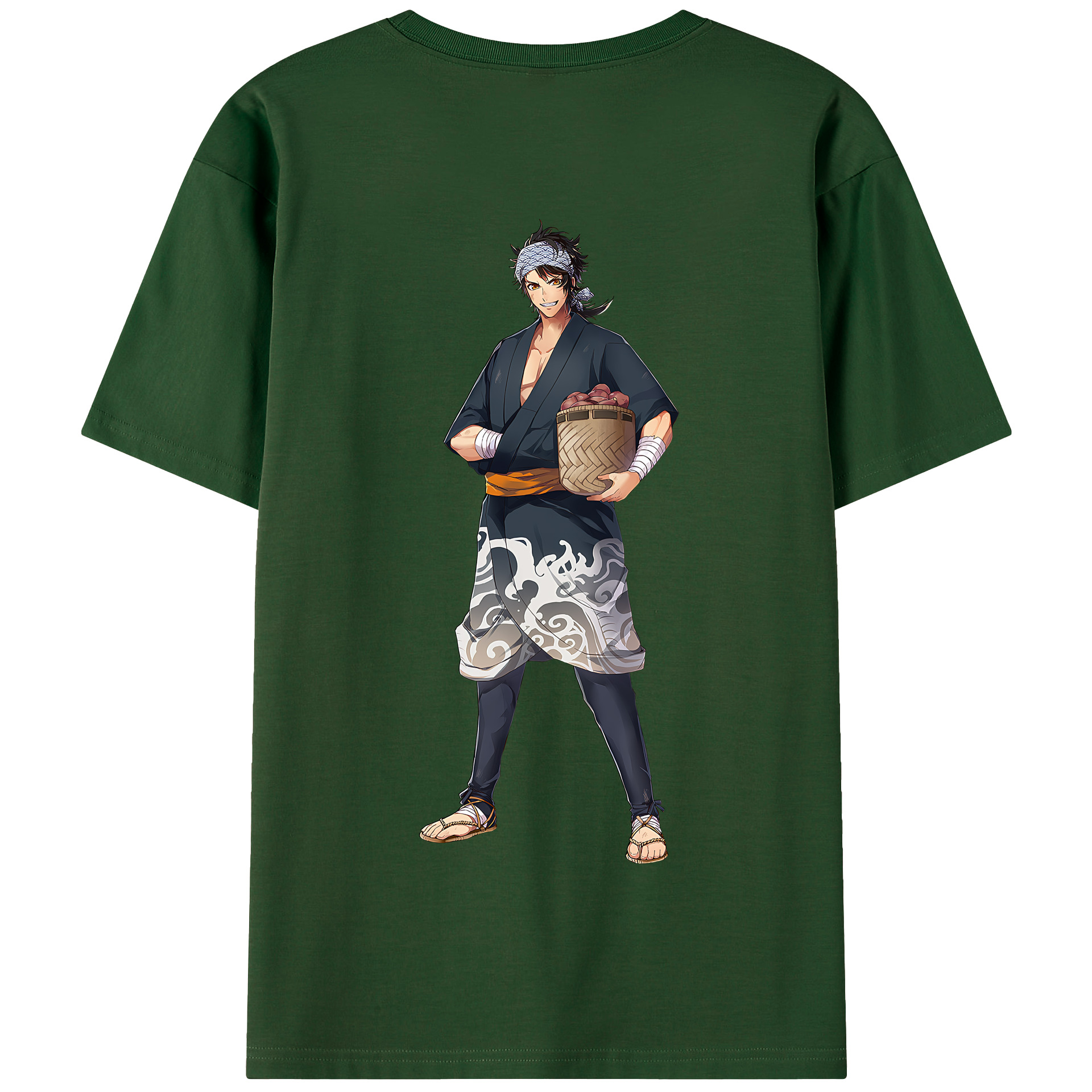 （画像用） 刀剣乱舞 Touken Ranbu 綿100％半袖Tシャツ（背面プリント）